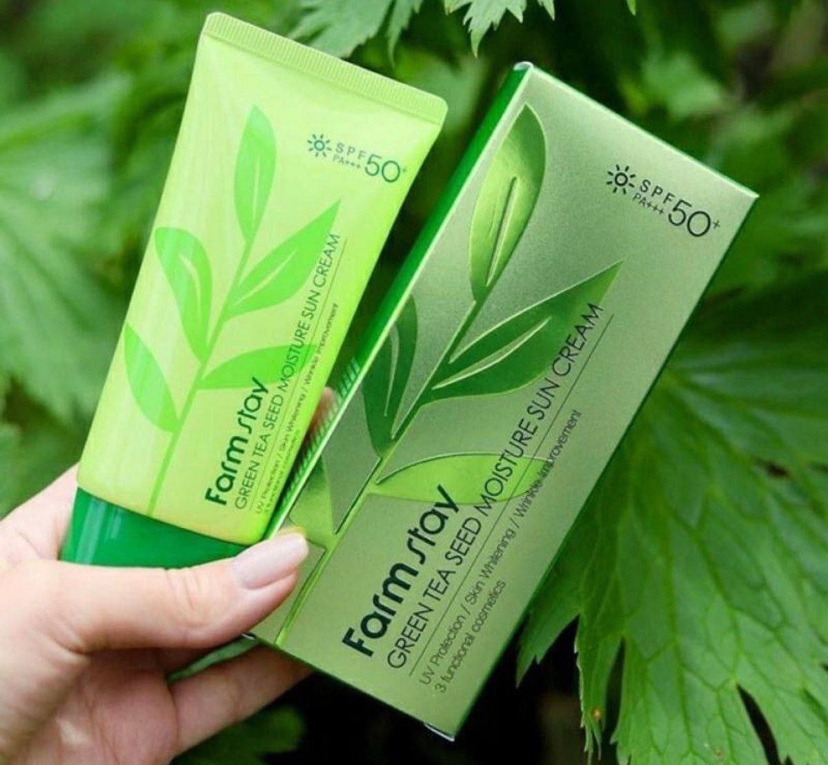 ضدآفتاب چای سبز فارم آستی