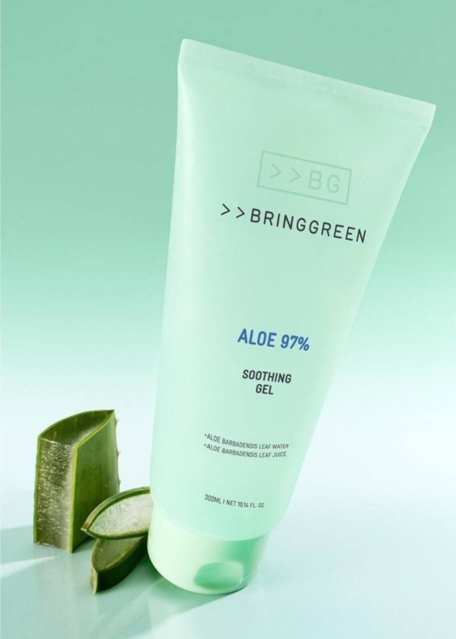 ژل تسکین‌دهنده آلوئه‌ورا برینگ گرین