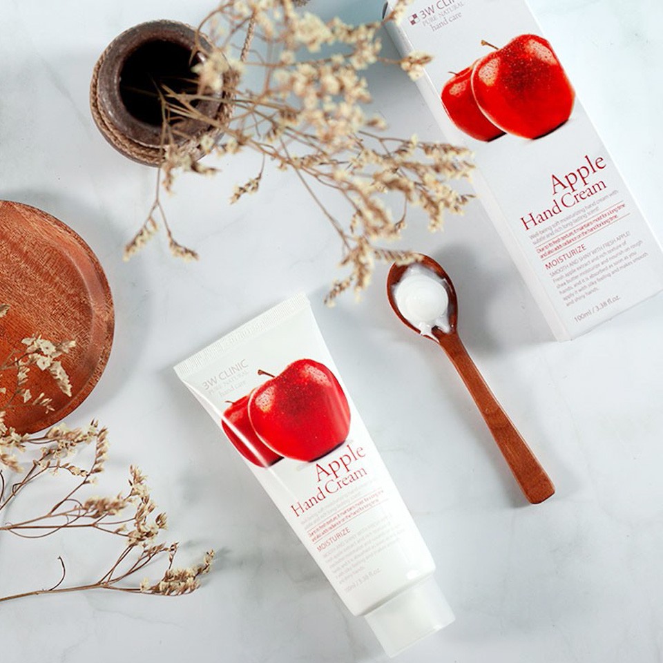 کرم آبرسان و مرطوب کننده دست با رایحه سیب تری دبلیو کلینیک