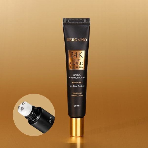 Bergamo Luxury Gold Eye Serum  دورچشم پپتاید طلای برگامو 😍  ۳۰ میل  تاریخ انقضا   ۱۱/۲۰۲۶