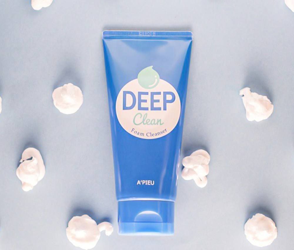 Apieu deep clean foam cleanser  💠فوم دیپ کلین آپیو